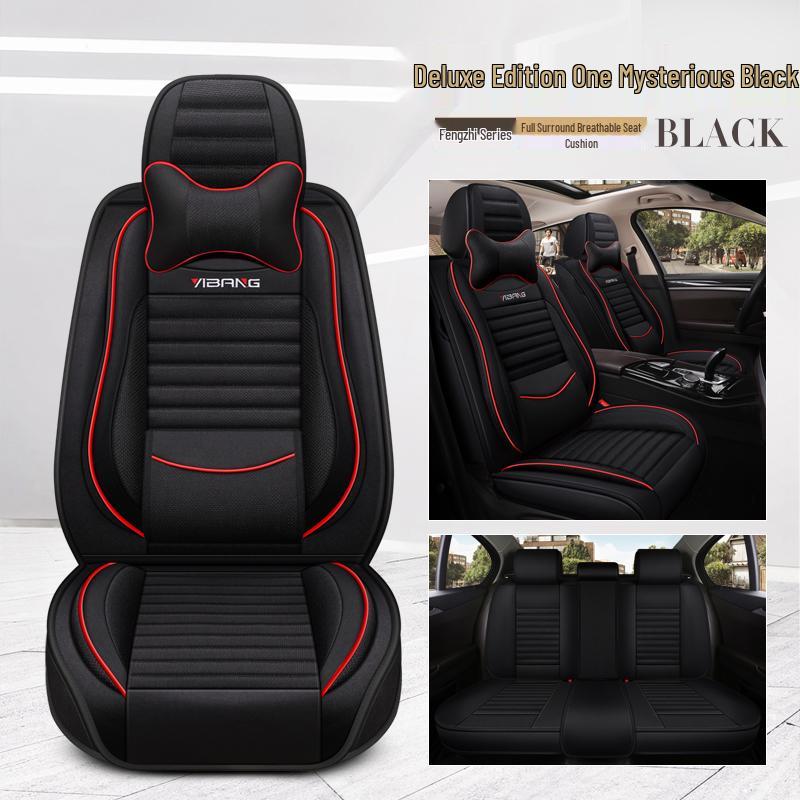Four Seasons Full Coverage Linen Seat Covers for Geely GL, Emgrand EC7/GS, Binyue, Vision S1
