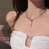 2025 High-End Gothic Punk Necklace: Y2K Dark Style Clavicle Chain for Women