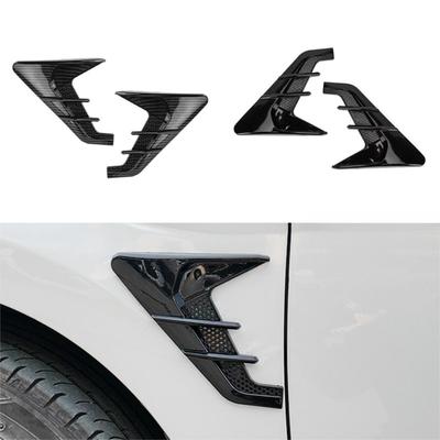 Car Side Vent Fender Spoiler Outflow Vent Sticker Universal For BMW1 2 3 4 5 Series F20 F30 F31 F32 F36 325 330 525 530 X3 X5