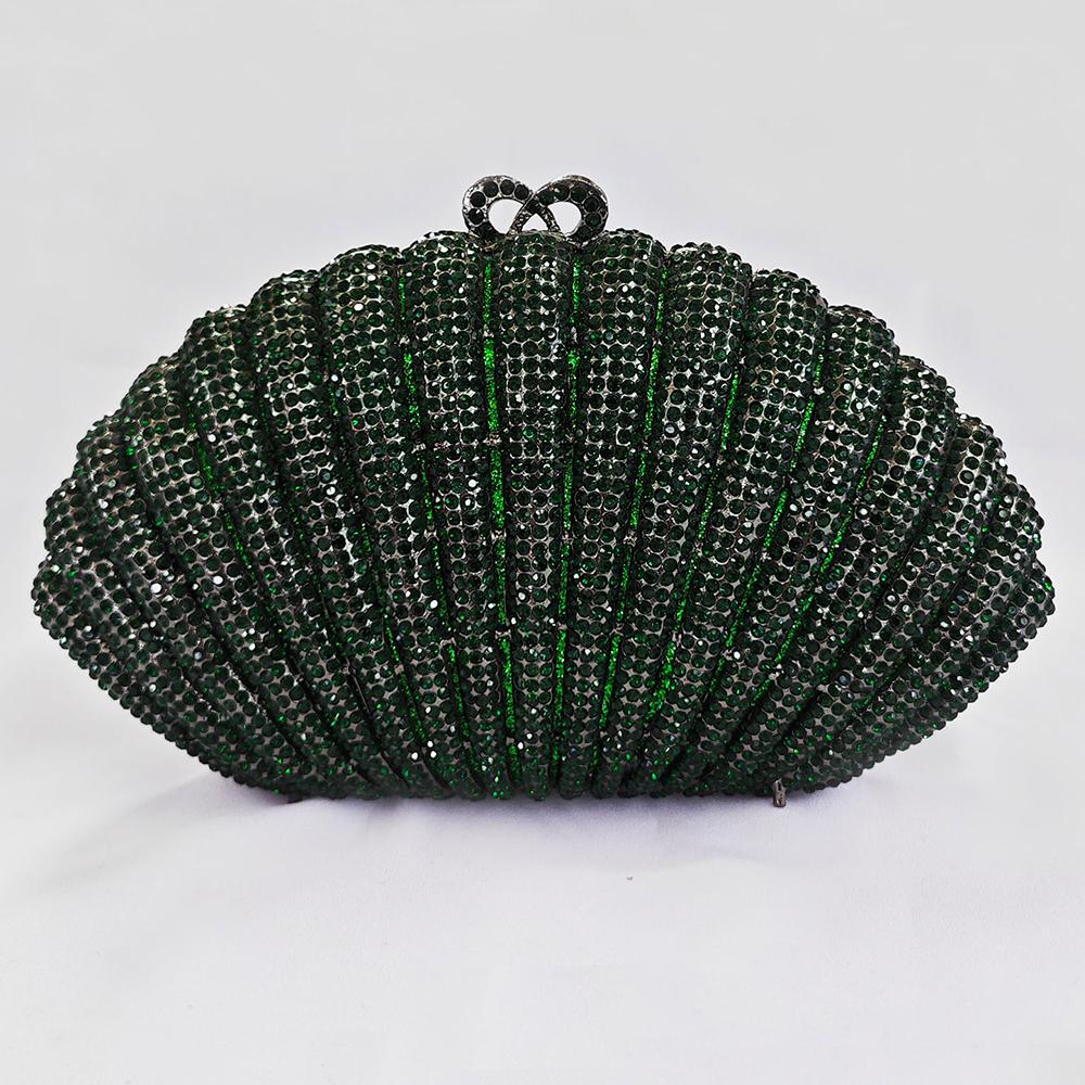 Novedad Bolso de Noche Rosa/Rhinestone AB para Mujer Lujo Dama Cristal Boda Nupcial Carteras Elegante Niña Fiesta de Graduación Bolso de Diamante