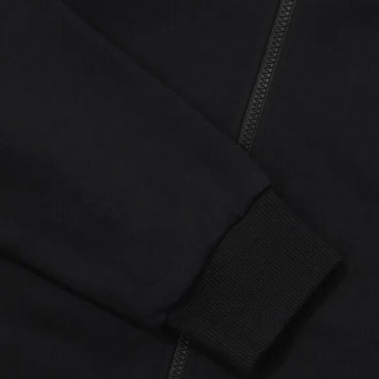 New FILA Essence Sweater Zipper Jackets Coats Unisex Black FS2FTG1101X-BLK