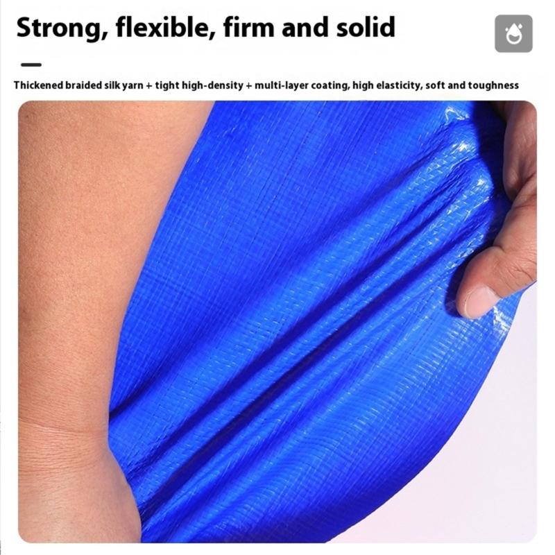 Heavy Duty Waterproof Tarp For Outdoor Rain Shelter Camping Gardening Weather Resistance Rain Cover for Multiple Use