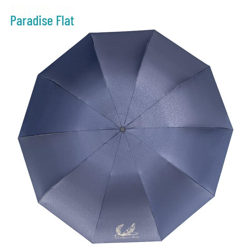 Paradise 2-Person 10-Rib Tri-Fold Sun & Rain Umbrella