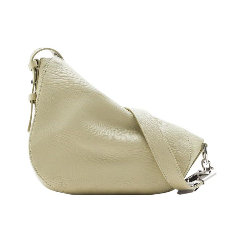 Burberry Leather Sling Crossbody Bag Light Green Silver Hardware Fashion Daily Use 80823921