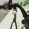 Drehbarer Handgriff für Motorräder und Elektrofahrräder mit Doppelhaken zur Helmaufbewahrung, Haken für Gepäcktaschen, niedlicher Panda für Fahrräder und Roller