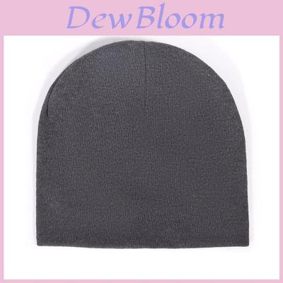 Knitted Hat For Women With Stretchy Polyester Fabric Fall Casual Fashion Accessory For Winter Season