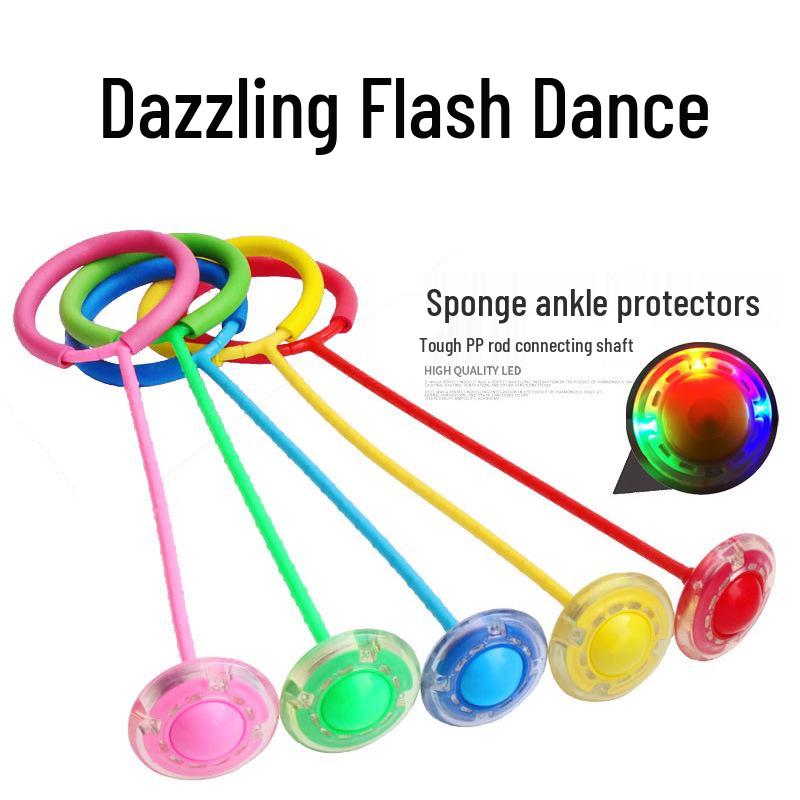 Luminous Flash Jumping Ball for Kids and Adults – Fitness and Dance Toy