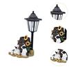 Solar Light Statue Decor Garden Lights Creative Gift Outdoor Decoration Outdoor Solar Lights for Patio Lawn Flowerpot Pathway