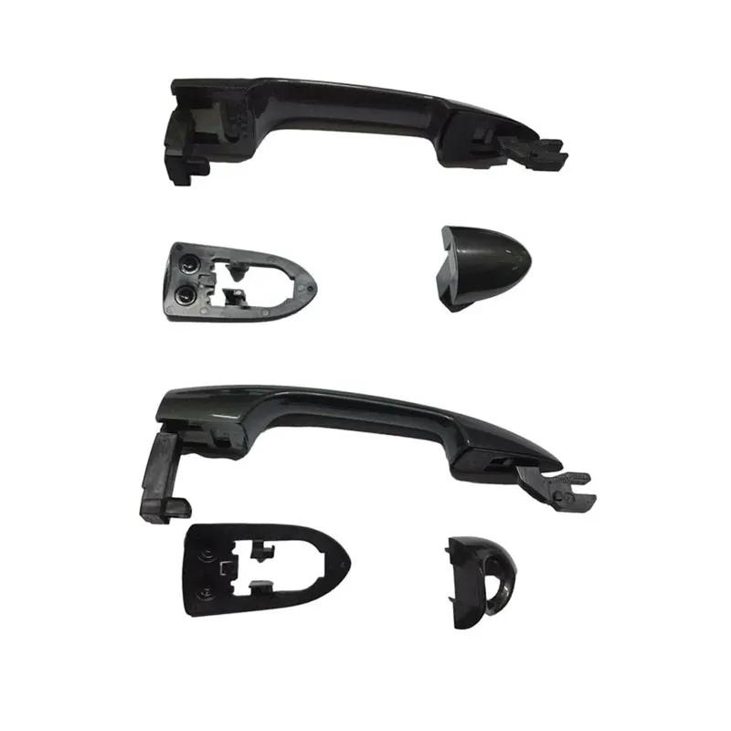 Peças Automotivas Maçaneta Externa da Porta Preta Para Alfa Romeo Giulietta 2010-2016 156099957 156099956 156145296 156145295