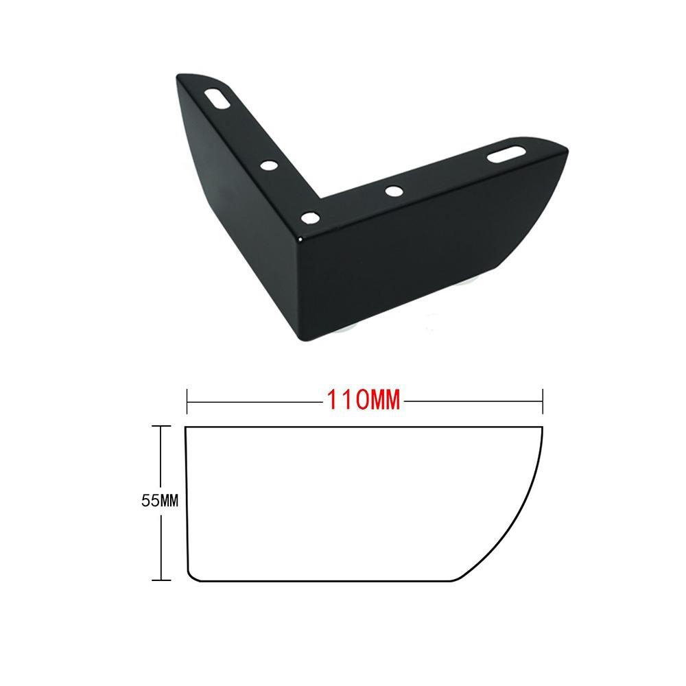 

Ножка мебели из нержавеющей стали Повышение устойчивости Аксессуары для ножек шкафа Подставка для стула чёрный