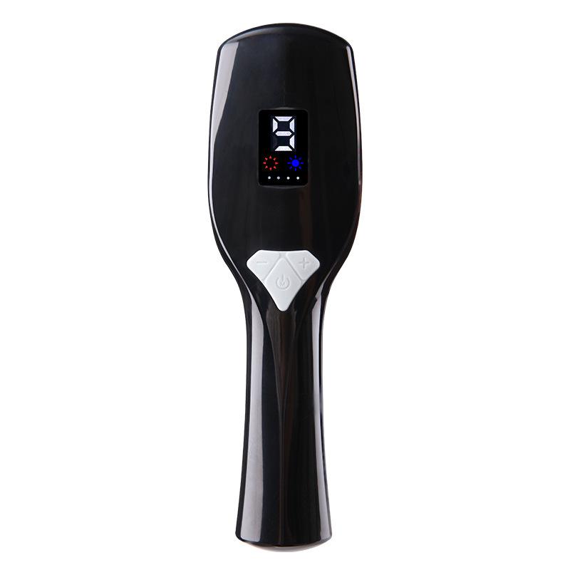 House Use Electric Hair Growth Scalp Massage Comb 9-Speed Laser Massage Comb for Hair Regrowth Meridian Dredging Scalp Care Comb