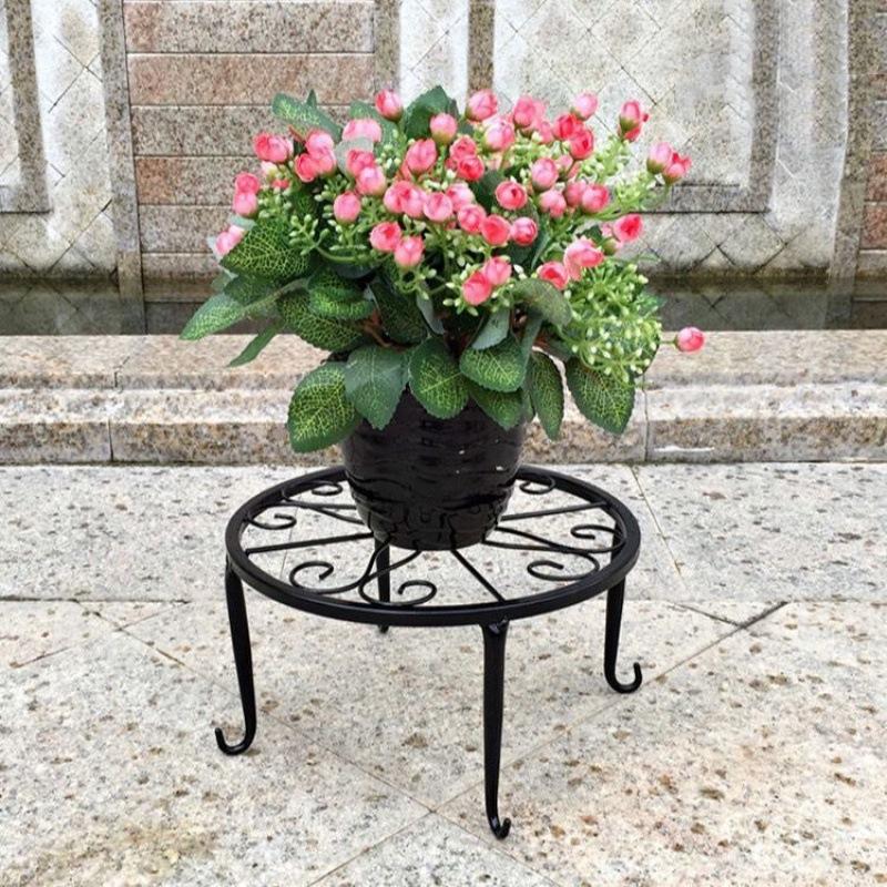 Xiaomi 2026 Gardening Garden Iron Plant Rack Balcony Outdoor Green Apple Chlorophytum Comosum Potted Iron Flower Rack Rack Storage Rack