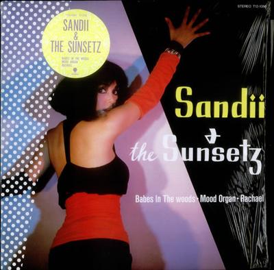 12-Zoll Schallplatte SANDII & THE SUNSETZ - Babes In The Woods T121086 Eastworld 1985 Japan Japanischer Pop/Rock Gebraucht