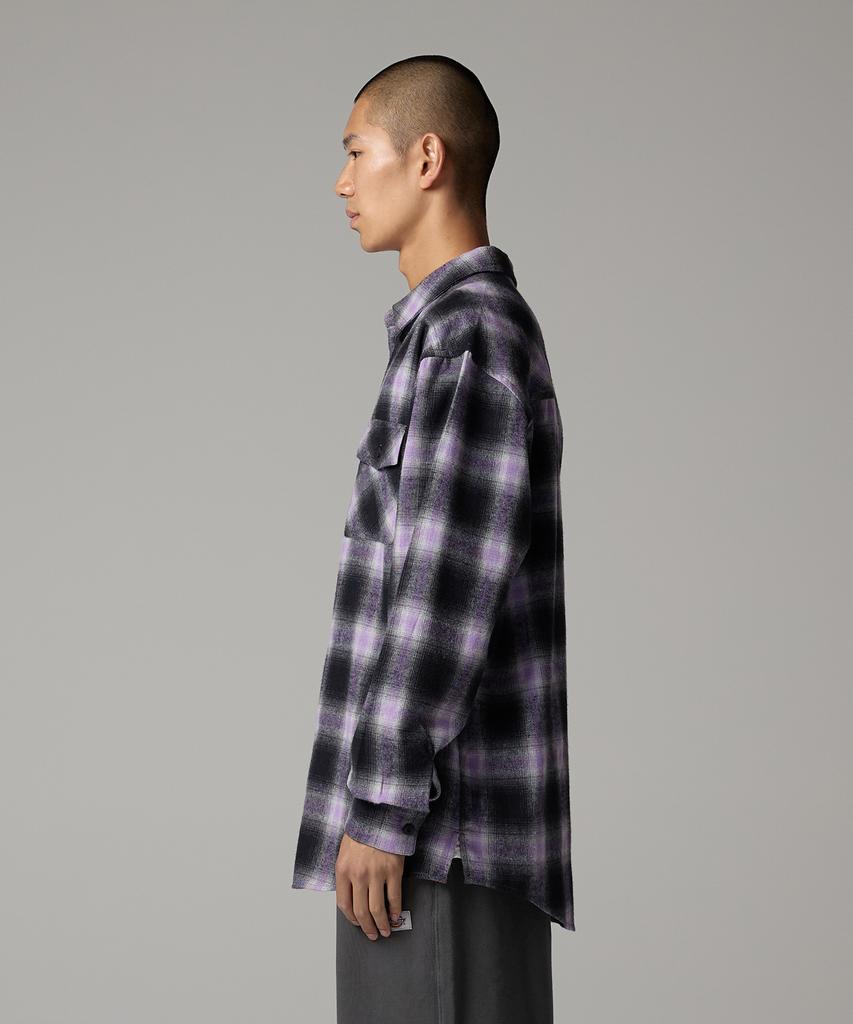 DICKIES One Pocket Ombre Shirt Purple