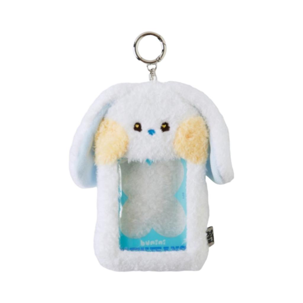 NewJeans Bunini Plush Photo Card Holder White