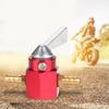 6mm CNC Aluminum Inline Gas Fuel Tap Petcock Switch For PIT PRO Quad Dirt Bike ATV (Red)