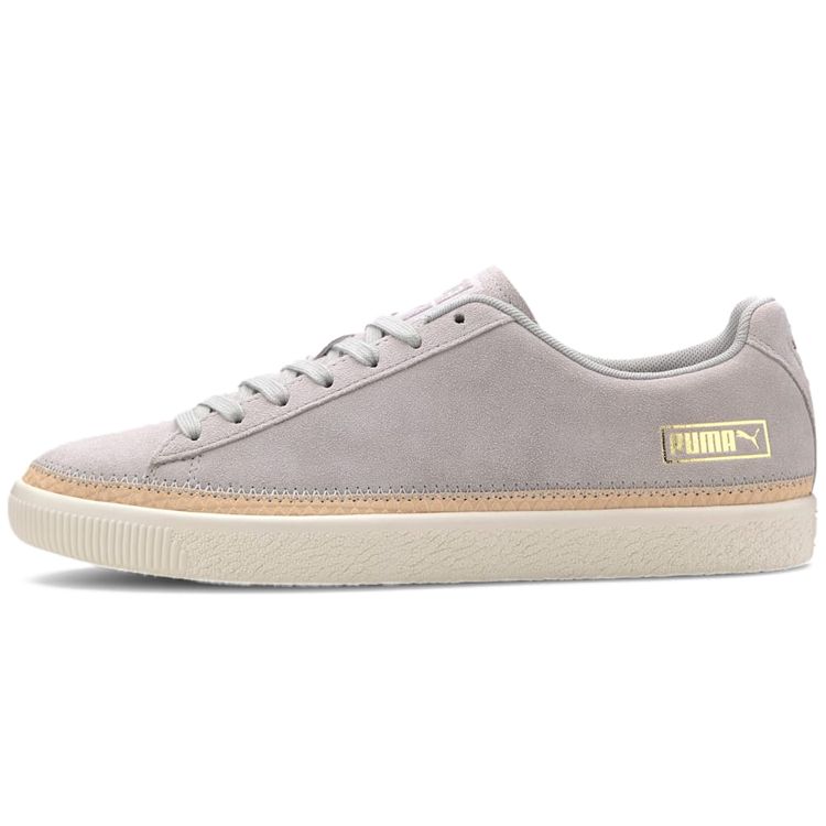 PUMA Suede Trim DLX Gray Unisex Lifestyle Shoes 371749-02 EU 44