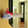 Thickened Cartoon Door Handle Protector: Anti-Collision, Anti-Static, Decorative Cover for Children's Rooms.
