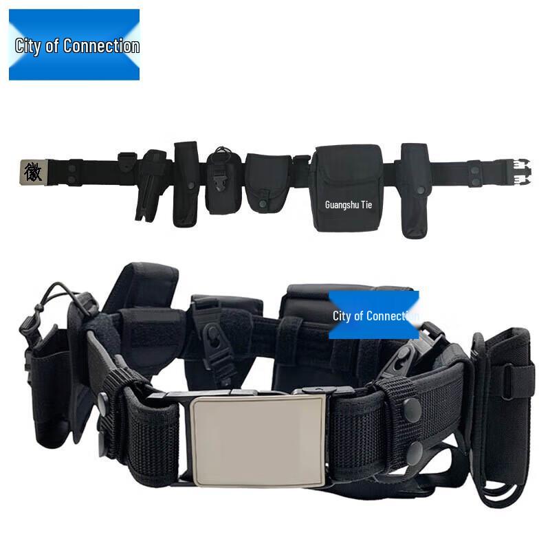 Тактический Нейлоновый Многофункциональный 8-предметный Набор Поясного Снаряжения