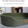 Winter Dog Pet Beds Square Dog Bed For Large Dogs Custom Size Dog Sofa Beds Waterproof Customized Pet Bed Inner Pad Washable