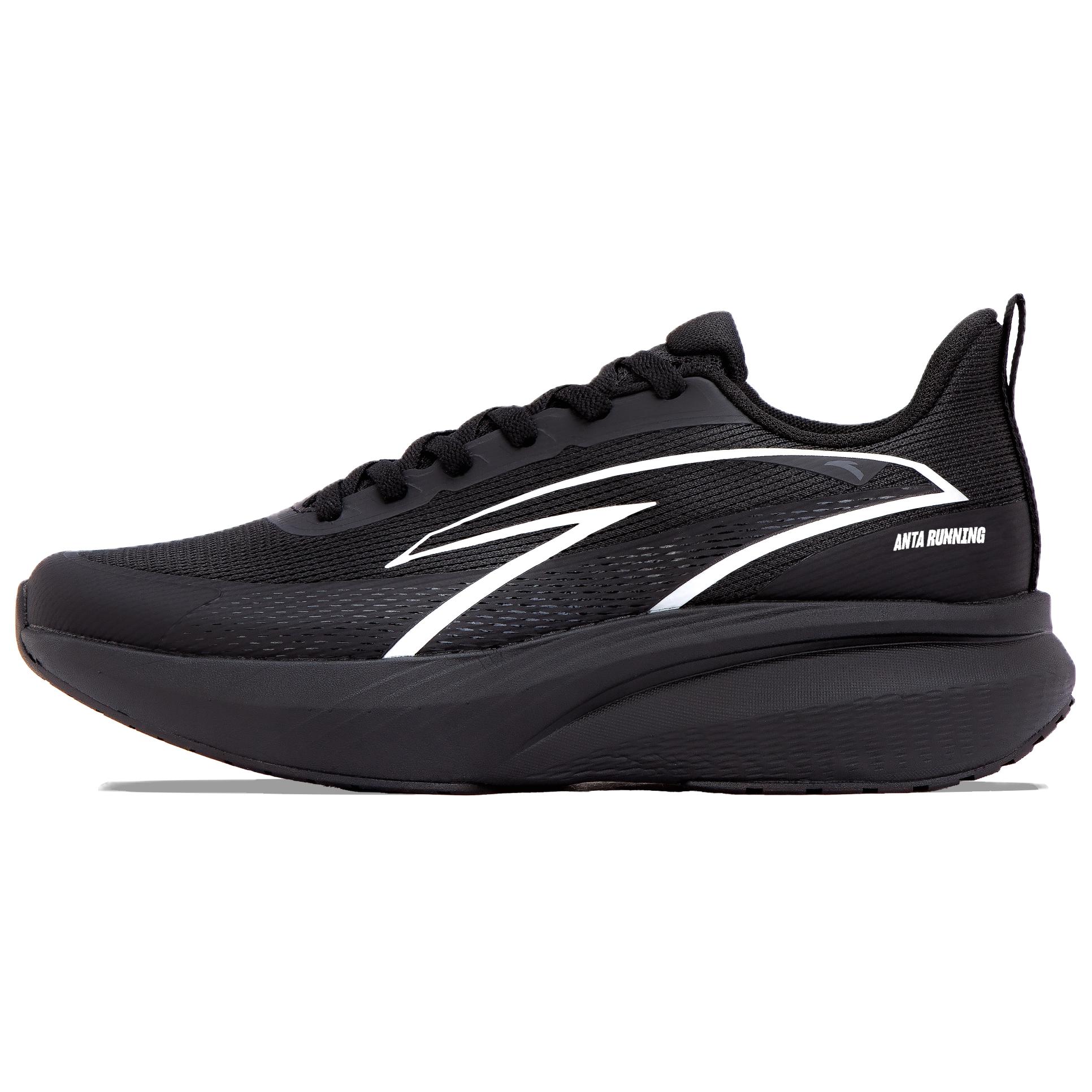 

Anta Yunzong Pro Versatile Shock Absorbing Breathable Low Top Casual Short Distance Running Test Running Shoes Men sneaker Black 112535522R-1 40