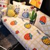 All Cotton Sofa Cushion, All-Season Universal Fabric, Pure Cotton Anti Slip, Nordic Minimalist, Noble Princess Backrest, Towel Cover, Cartoon Cute