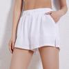 Women's High-Waist Quick-Dry Two-in-One Running & Yoga Shorts