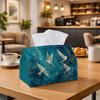 1pc Artistic Impressionist Style Tissue Box | Durable, Bird Nature Painting Suitable for Living Room Accent, Bedroom Decor, Encouragement Gifts, Workp