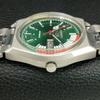 GENUINE VINTAGE SEIKO 5 AUTOMATIC 6309A JAPAN MENS GREEN DIAL WATCH A708397-1