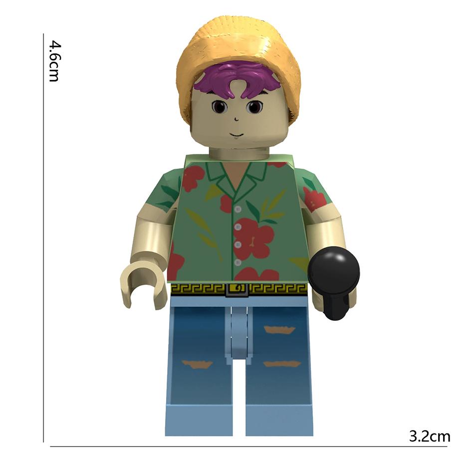 Novo : Blocos de Montar Esquadrão de Caçadores, Mini Figuras Fofas Articuláveis, Brinquedo Educacional para Crianças, Presente de Natal