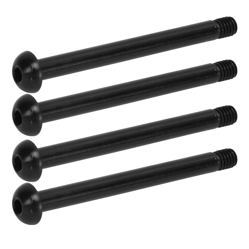 4Pcs Front Flower Shaft Pin Steel Swing Arm Shafts Parts for   1/7 1/8 RC Car