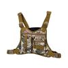 Outdoor Sports Chest Bag for Men Front Running Vest Bag with Multiple Compartments EDC Travel Chest Pack for Workout Cycling Hiking
