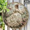 Handmade Metal Tin Plate Wall Art Home Decor 20x20cm