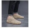 Men's Casual Lightweight Non-Slip Work Shoes - Trendy Summer Construction Footwear