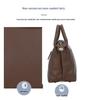 Women's Genuine Leather Tote: 2025 New Arrival, Large Capacity, Casual Shoulder & Crossbody Boston Bag
