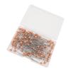 100Pcs Pearlized   Head Pins Sewing Quilting Straight for Bouquets Floral Fabric
