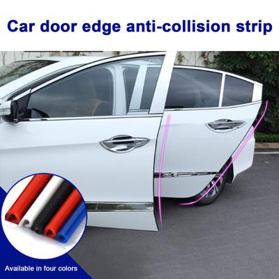 300/500 CM U-vorm Autodeurlijst Rubber Krasbeschermer Strip Randbeschermer Sierafdichting Anti-botsing Deurrandbeschermer voor Sedans Vrachtwagens SUV ATV