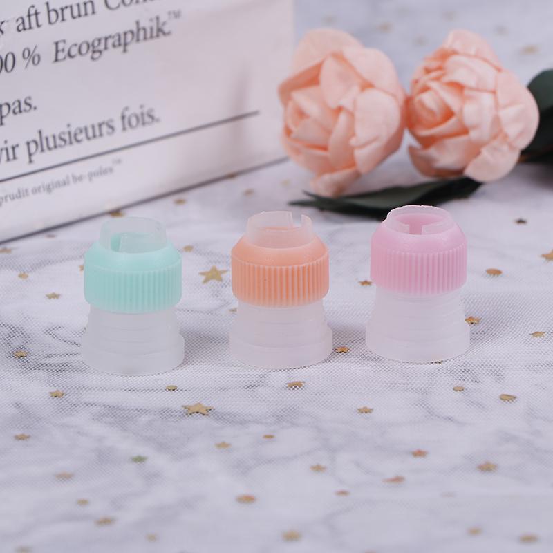 1pc/1set Pastry Nozzles For Cream Icing Piping Nozzles Cake Decoration Tips Eclairs Puff Rose Cake Nozzles Tips Confectionery