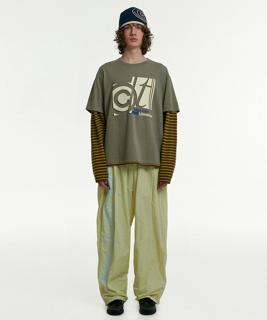 Tekes Softscript Track Pants Yellow