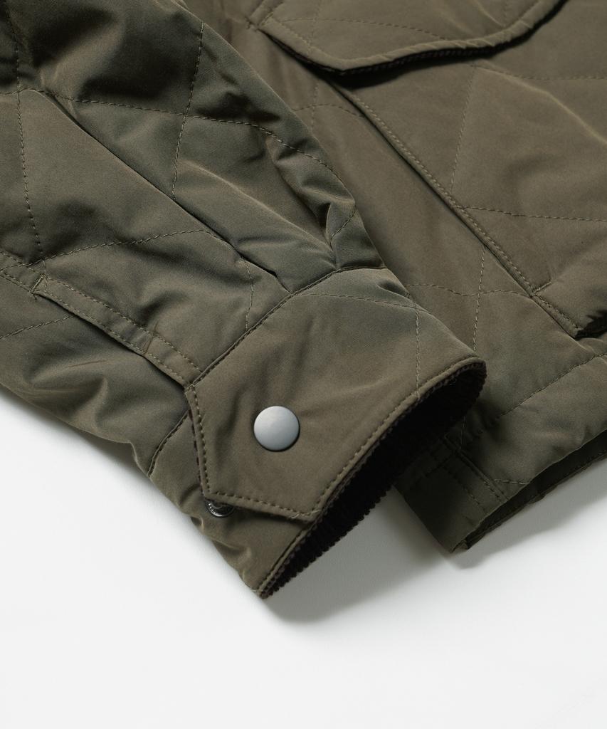 Frizmworks Quilted Heritage Hunting Jacket _ Olive