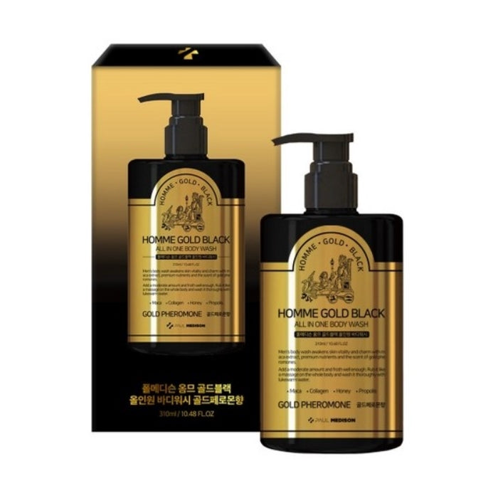 

Paul Medison Homme Gold Black Все в одном гель для душа 310мл 1Pcs/2Pcs 1Pc