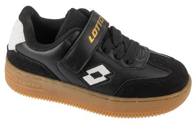 Lotto Makera K, for Boy Black Indoor Football Trainers