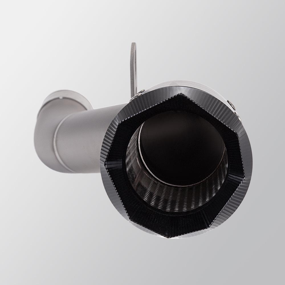 RSV4 Titanium Alloy Exhaust System Tail for 15-24 Yrs, Original Mounting, No Damage, Easy Installation