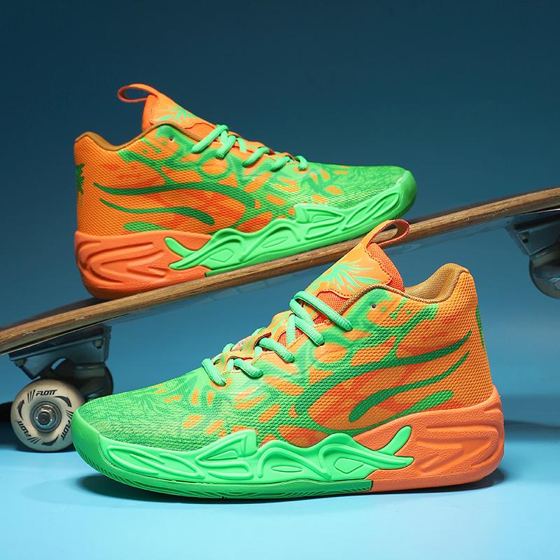 Herren- und Damen-Basketballschuhe sind modisch und vielseitig, mit starker Sprungkraft, leicht und bequem