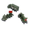 3er-Pack 1:50 Diecast Militärspielzeugfahrzeuge Legierungsmetall Armeespielzeug Modell für Kinder Jungen Kleinkinder Ziehen