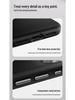 iPhone 17 Pro Max Plain Leather Business Case with AI Button