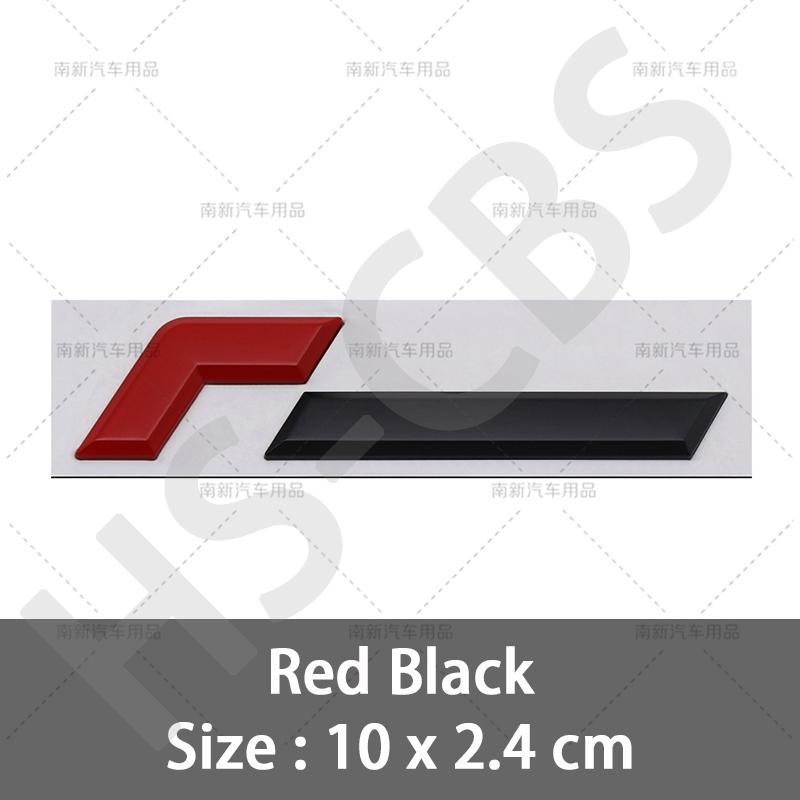 CJOZW1 3D Metal VWR Emblem Badge Racing Line Rear Trunk Decal Tailgate Car Stickers For Golf GTI Sagitar Magotan Arteon Touarwg