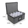 Oxford Fabric Container Whiskey Glass Storage Wine Glass Box