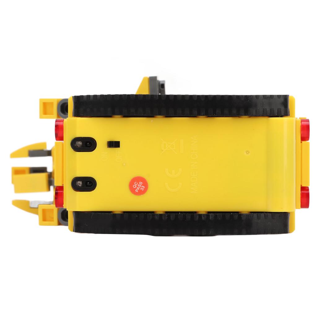 RC Car That Follows The Black Line You Draw DIY Building Block Assembly Engineering Truck Automatic Induction Road Recognition Car