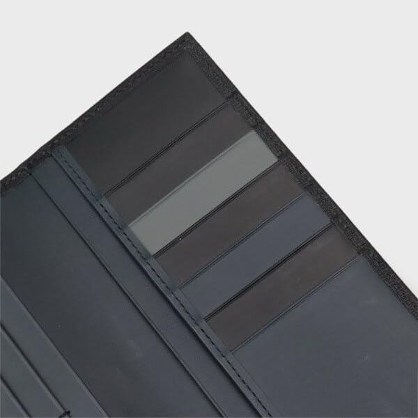 Takeo Kikuchi Long Embossed Color Green 00 Men's Wallet, Leather, Block, (622) (FREE)